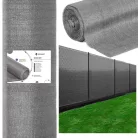 Árnyékoló háló, 90%-os betekintésgátló, 1,5m x 25m, szürke
