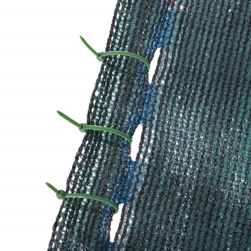 Árnyékoló háló, 90%-os betekintésgátló, 1,2m x 25m, zöld