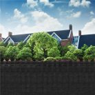 Árnyékoló háló, 95%-os, 1,7m x 10m, 50 db. kábelkötegelővel