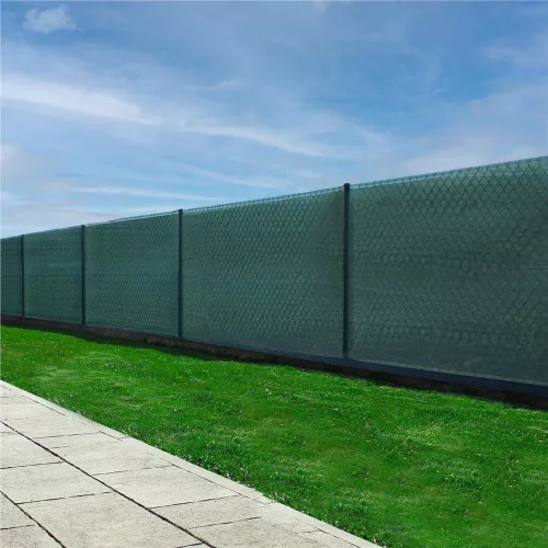 Árnyékoló háló, 95%-os, 1,7m x 10m, zöld + 50 db. kábelkötegelő