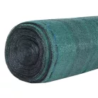Árnyékoló háló, 90%-os, 1,5m x 10m, zöld, 50 db. kábelkötegelő