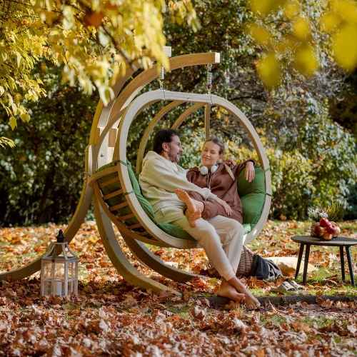 Prémium függőfotel állvány, SwingPod XL , natúr