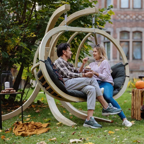 Prémium függőfotel állvány, SwingPod XL , natúr