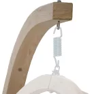 SwingPod prémium függőfotel, függőkosár állvány, natúr