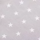 Gyereksátor, indián sátor - szürke csillagmintás