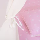 Rózsaszín csillagos indián sátor kislányoknak