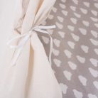 Indián sátor, Teepee - szürke felhőmintás