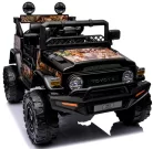 Terep szinű Toyota FJ Cruiser licencelt elektromos kisautó
