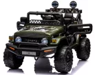 Zöld Toyota FJ Cruiser licencelt elektromos kisautó