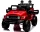 Piros Toyota FJ Cruiser licencelt elektromos kisautó