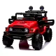 Piros Toyota FJ Cruiser licencelt elektromos kisautó