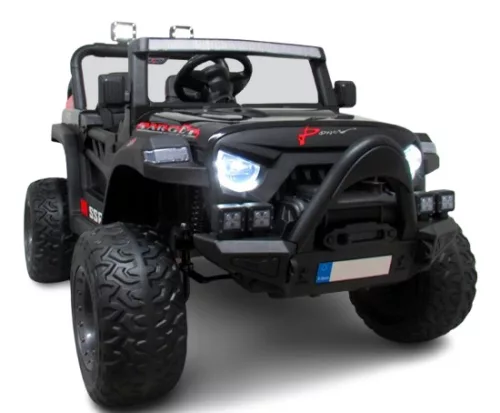 X16 – elektromos kisautó– fekete