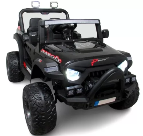 X16 – elektromos kisautó– fekete