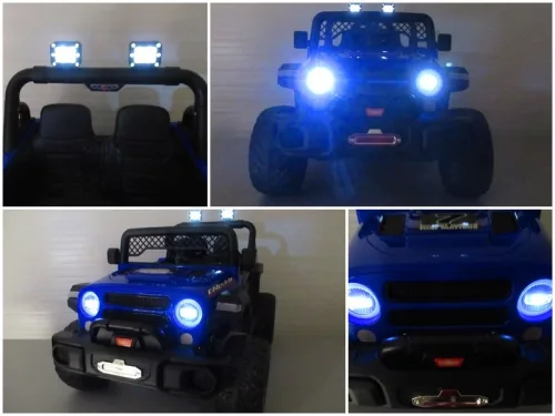 X17 – elektromos kisautó– kék
